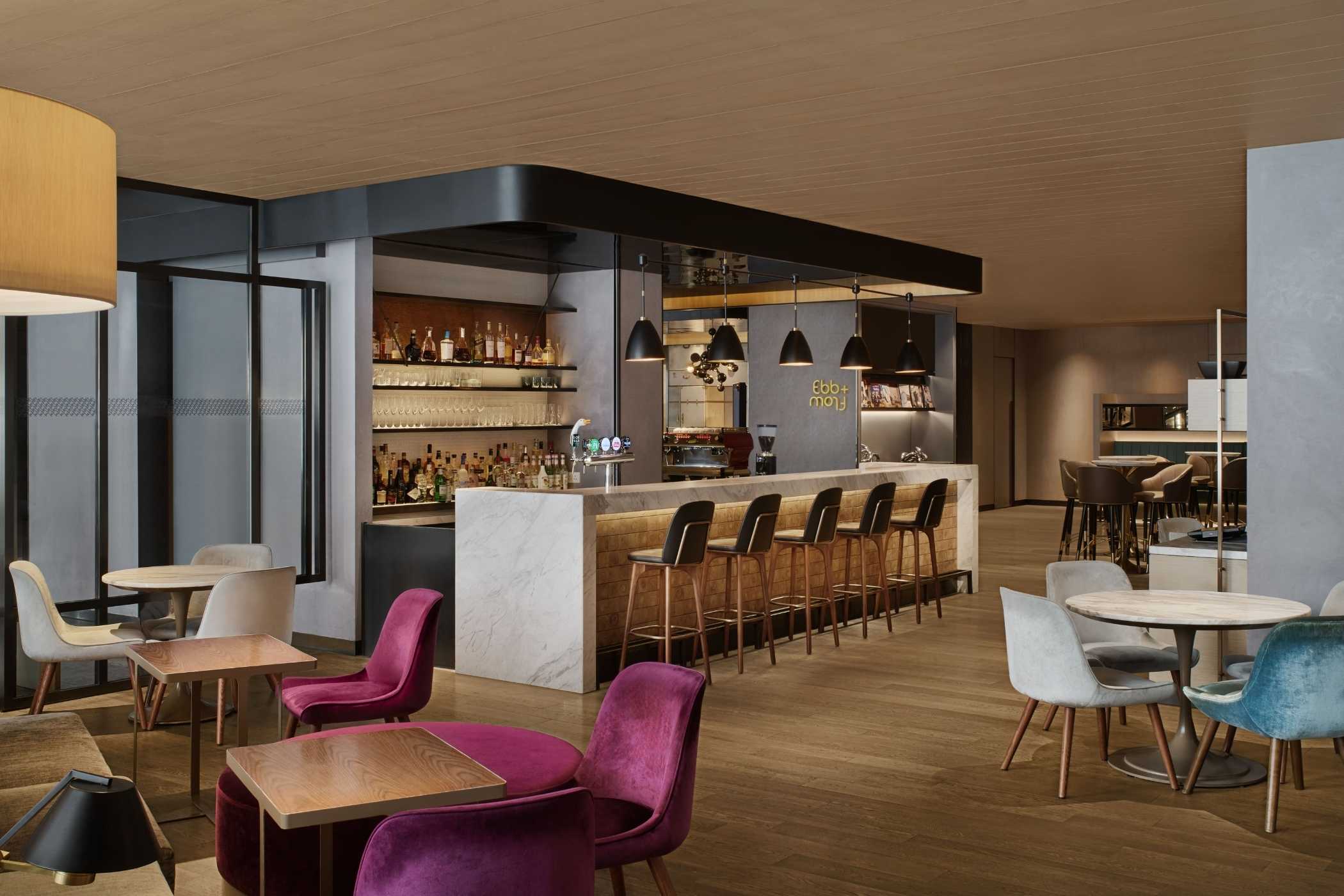 Ebb & Flow - Bar and table setting